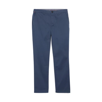Afbeelding van Tommy Hilfiger Denton Structure Chino, Heren, Maat: 31x30, Aegean sea