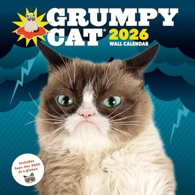 Afbeelding van Grumpy Cat 2026 Wall Calendar