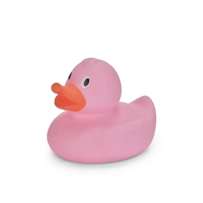 Afbeelding van ISABELLE LAURIER Badspeelgoed voor baby&#039;s en kinderen 100% waterdicht badeend XXL roze