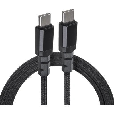 Afbeelding van Maclean 2x Kabel USB C 15W 3A 1m Zwart