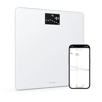 Afbeelding van Withings Body Slimme weegschaal met wifi en BMI meter, digitale badkamerweegschaal, app synchronisatie via Bluetooth of