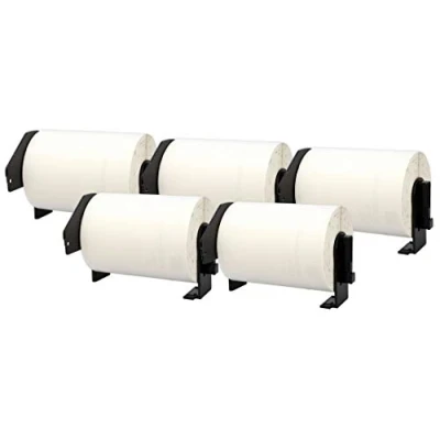 Afbeelding van 5x DK 11241 102 x 152 mm Compatibele Groot Logistiek Verzendlabels (200 Etiketten per Rol) voor P Touch QL 1050, 1050N, 1060N, 1100, 1110NWB Etikettenprinter