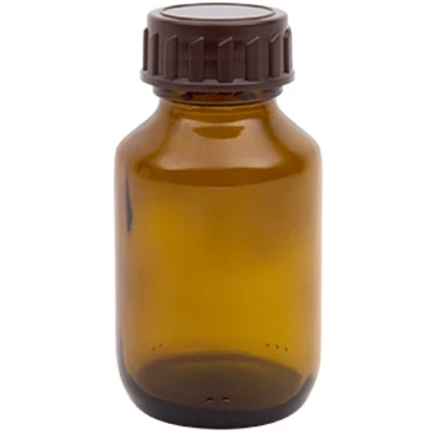 Afbeelding van Blockland Medicijnfles Bruin Gedopt 60ml/28mm, 33 stuks