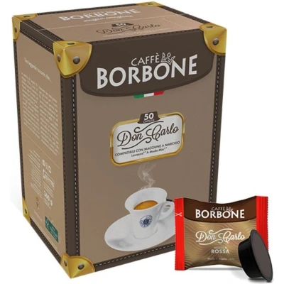 Afbeelding van 400 capsules Caffè Borbone producten A Modo Mio mix rood