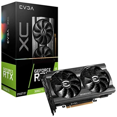 Afbeelding van EVGA GeForce RTX 3060 Ti XC GAMING, 08G P5 3663 KL, 8GB GDDR6, DualFan, metalen achterplaat, LHR