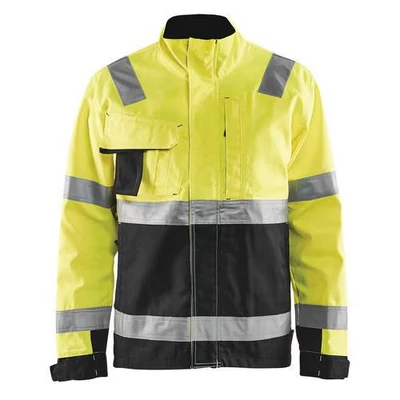Afbeelding van Blåkläder 4064 1811 Jack Ongevoerd High Vis klasse 3 Geel/Zwart maat M