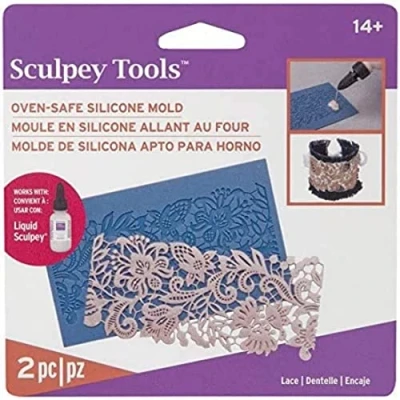 Afbeelding van Sculpey APM 56 flexibele push vorm, kant