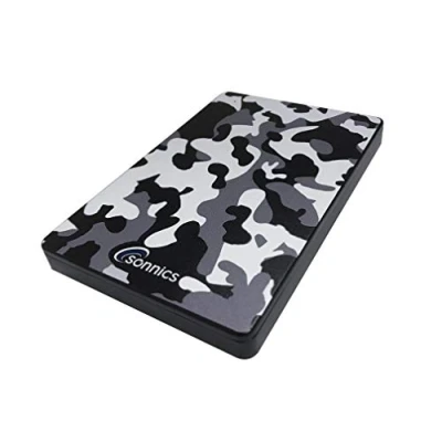 Afbeelding van Sonnics 1TB USB 3.1 Type C Externe Draagbaar Harde Schijf voor Vensters PC, Mac, Smart TV, XBOX ONE/Series X &amp; PS4 /PS5, Grijs Camo