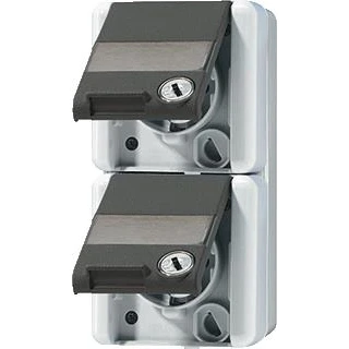 Afbeelding van JUNG WG800 WCD 2V GR RAL7035 822NAWSL