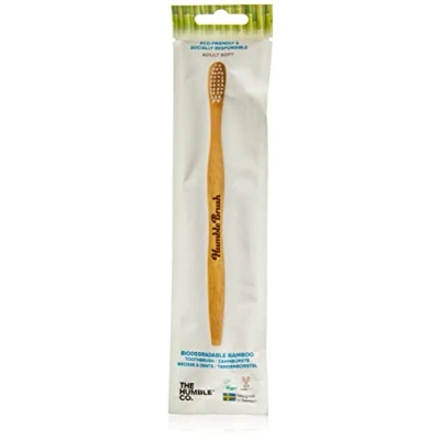 Afbeelding van Humble Brush Erwachsene flach soft sortiert 20 Zahnbürsten