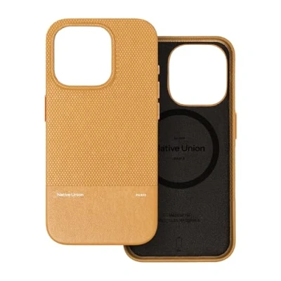 Afbeelding van Native Union (Re) Classic Hoesje 3.0 MagSafe, Gerecyclede Materialen 6ft Valbescherming voor iPhone 16 Pro (Kraft)