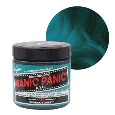 Afbeelding van Manic Panic Voodoo Forest Classic Creme, Vegan, Cruelty Free, Green Semi Permanent Hair Dye 118ml