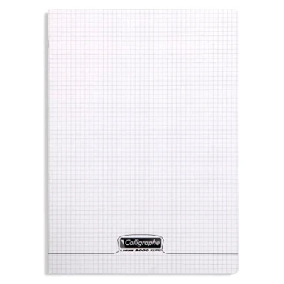 Afbeelding van Clairefontaine Kalligrafie PP Nietje 48 Pagina&#039;s, Vierkant A4+ Transparant
