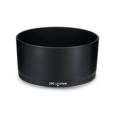 Afbeelding van JJC ET 60B Bajonetlenskap voor Canon RF S 55 210mm F5 7.1 IS STM lens op EOS R10 R50 R7 Camera Vervangen lenskap