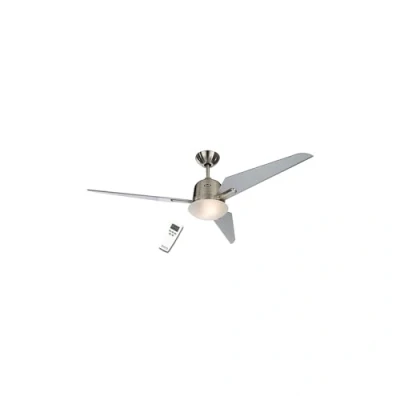 Afbeelding van CasaFan Eco Aviatos 132 BN SL Plafondventilator 31 W (Ø x h) cm 365 mm Chroom (geborsteld)