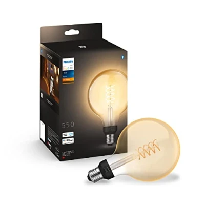 Afbeelding van Philips Hue Globe Filament XL Single Bulb G125/E27