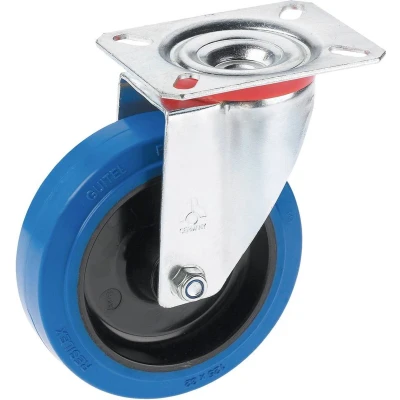 Afbeelding van dörner + helmer 711657 Zwenkwiel Wieldiameter: 100 mm Draagvermogen (max.): 150 kg 1 stuk(s)