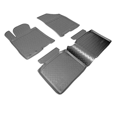 Afbeelding van Recambo 3D rubberen vloermatten geschikt voor Hyundai i40 Type VF BJ 2011 2019 pasvorm + rand