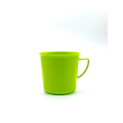 Afbeelding van Kimmel Mok theekop Koffiemok Camping Herbruikbare Onbreekbaar 330 ml, kunststof, Limone