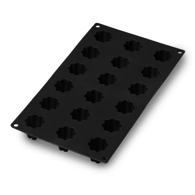 Afbeelding van Lékué cannelé bordelais siliconenvorm mini Zwart
