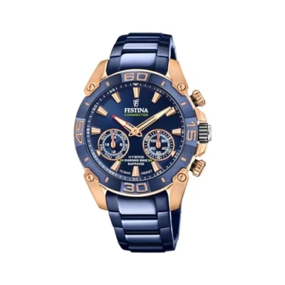 Afbeelding van Festina Chronograaf Chrono Bike 2021 Special Edition Connected, F20549/1 (set, 2 delig, Met wisselband)