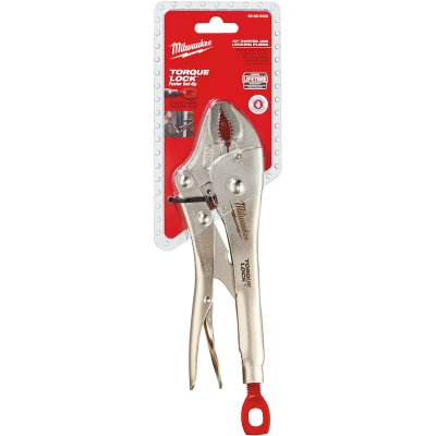 Afbeelding van Milwaukee Accessoires 10&quot; Torque Lock Curved Jaw vergrendel klem 1 stuk 4932471725