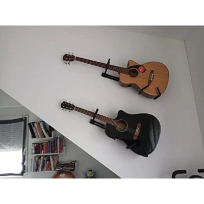 Afbeelding van Boston Gitaarwandhouder horizontaal voor akoestische gitaar en concertgitaar