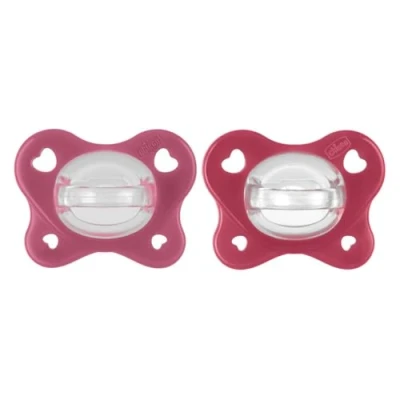 Afbeelding van chicco Fopspeen PhysioForma® Dual Soft 16 36 maanden in roze