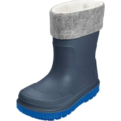 Afbeelding van Playshoes MIT Futter Unisex Regenlaarzen voor kinderen, Maat: 20, Marine Kunststof