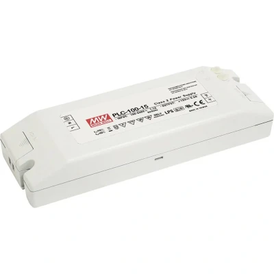 Afbeelding van Mean Well PLC 100 20 LED driver, transformator Constante spanning, stroomsterkte 96 W 4.8 A V/DC Niet dimbaar, PFC schakeling,