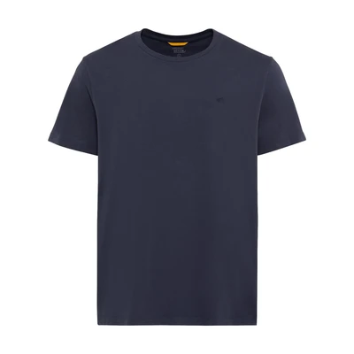 Afbeelding van camel active Kurzarm Tshirt basic blau, Heren, Maat: 3XL, Blau