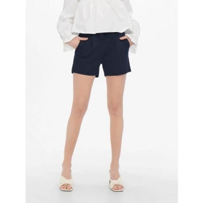 Afbeelding van ONLY regular fit short ONLPOPTRASH donkerblauw