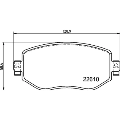 Afbeelding van Brembo Remblokset P 68 068