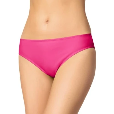 Afbeelding van Merry Style Dames Zwembroek Bikinibroekje Elastische tailleband Polyamide &amp; Elastaan Amarant(4140) 46 MS VR Brief 1