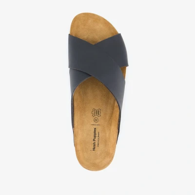 Afbeelding van Hush Puppies heren slippers zwart Maat 45