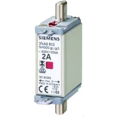 Afbeelding van Siemens 3NA6824 Zekeringsinzetstuk Afmeting zekering : 000 80 A 500 V/AC, 250 V/DC 3 stuk(s)
