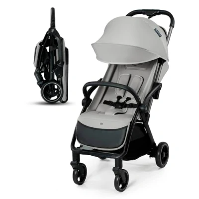 Afbeelding van Kinderkraft Apino Compact Grey Wandelwagen KSAPIN00GRY0000