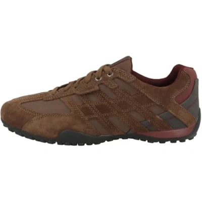 Afbeelding van Geox Uomo Snake A Sneakers voor heren, Browncotto, 44 EU