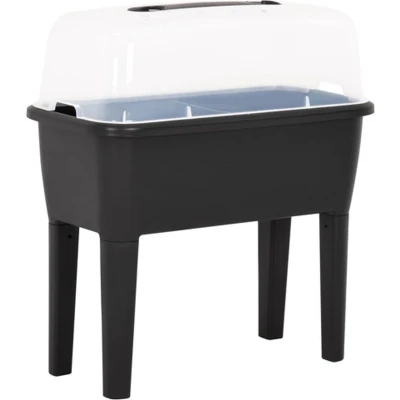 Afbeelding van Plantenbak verhoogd 77x38,7x82 cm PP