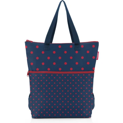 Afbeelding van Reisenthel Cooler Backpack Koelrugzak 18L Mixed Dots Red Rood