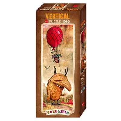 Afbeelding van Puzzel Red Balloon 1000 Stukjes Vertical Heye 29743