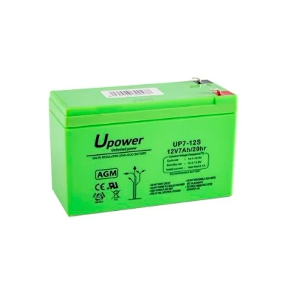 Afbeelding van Master U Power UP loodaccu AGM 7Ah 12V