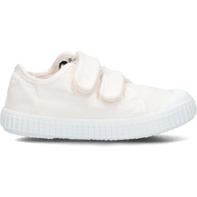 Afbeelding van Develab 44223 Lage sneakers Jongens Wit Maat 25