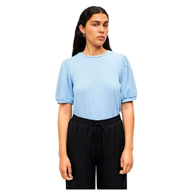 Afbeelding van Object Jamie S NOOS Tshirt basic, Dames, Maat: XL, Serenity