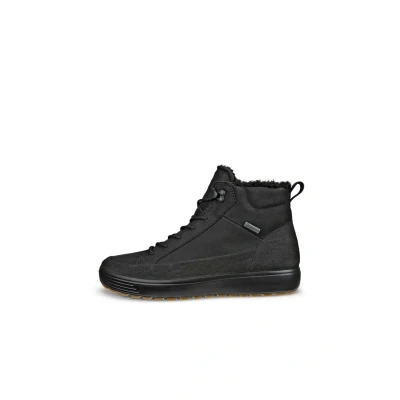 Afbeelding van ECCO SOFT 7 TRED M Veterboots black, Heren, Maat: 47, Black Nubukleer