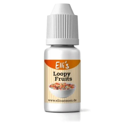 Afbeelding van Ellis Aromen Loopy Fruits levensmiddelaroma vloeibaar voor levensmiddelen en vloeistoffen, het bakken, koken, zoals pap kwark caloriearm