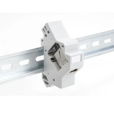 Afbeelding van Delock Keystone Halterung für Hutschiene mit Erdung grau HQ product