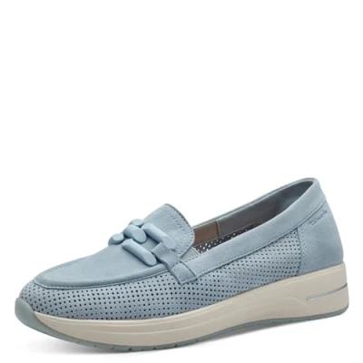 Afbeelding van Tamaris Comfort Instappers, Dames, Maat: 36, Sky Leer