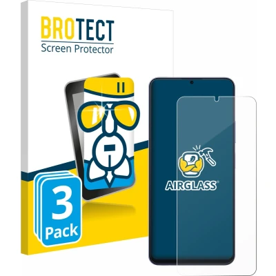 Afbeelding van BROTECT Screenprotector voor Blackview Color 8 Folie Beschermfolie Beschermglas transparant (3 Stuks)