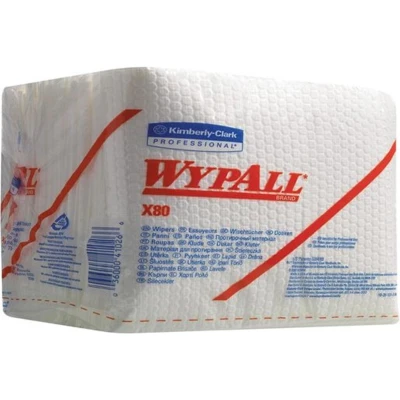 Afbeelding van Wypall Poetsdoek X80 1 laags wit Schoonmaakdoek doek